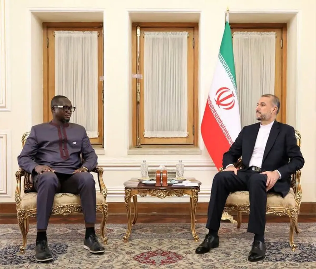 جزئیات دیدار یک مقام از آفریقای مرکزی با وزیر خارجه ایران