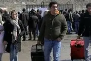 ازدحام مسافران ایرانی در مرز ترکیه! 