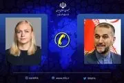 جزییات تماس تلفنی وزرای خارجه ایران و فنلاند