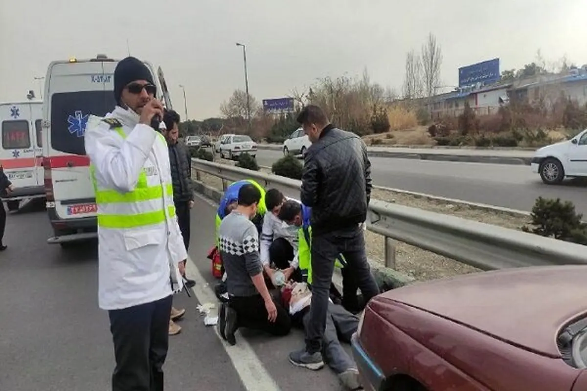 تصادف زنجیره ای 11 خوردو در گرگان فاجعه آفرید!