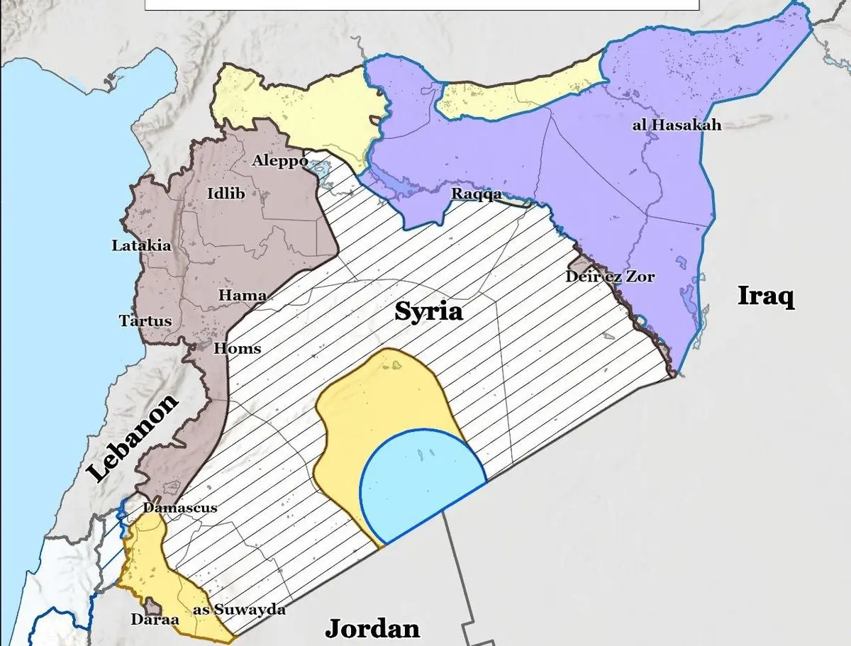 آخرین وضعیت شهرهای سوریه پس از آمدن محمد الجولانی به روایت این عکس + ببینید 