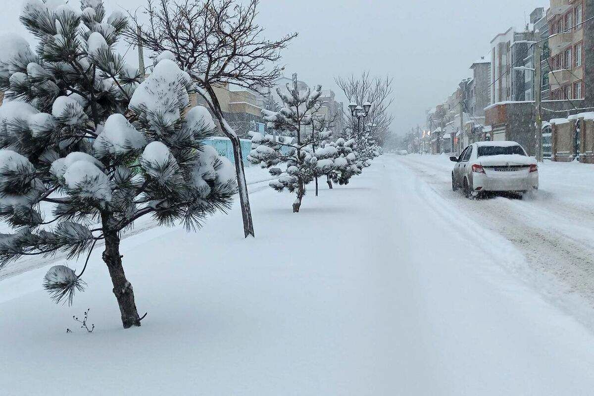 در این نقطه ایران 4 متر برف نشست+ عکس