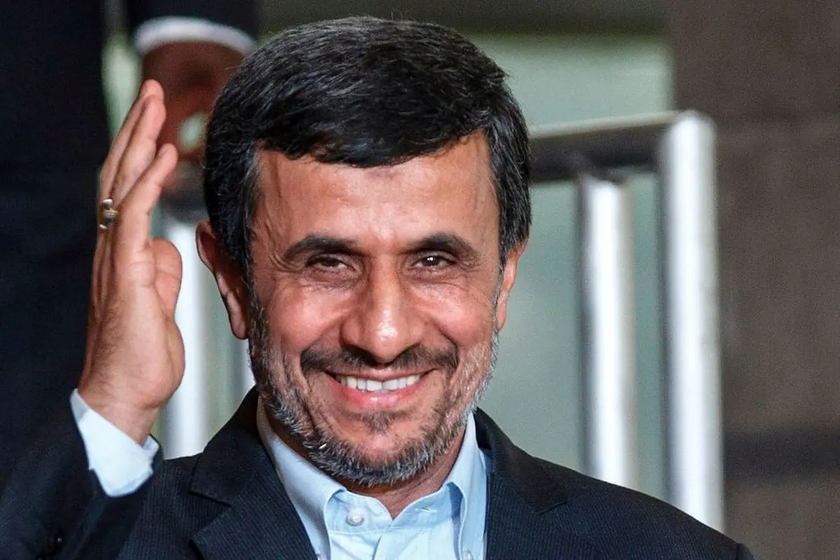 عکسی باورنکردنی از احمدی نژاد که روز گذشته شکار شد!