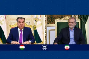 روسای جمهور ایران و تاجیکستان تلفنی گفتگو کردند 