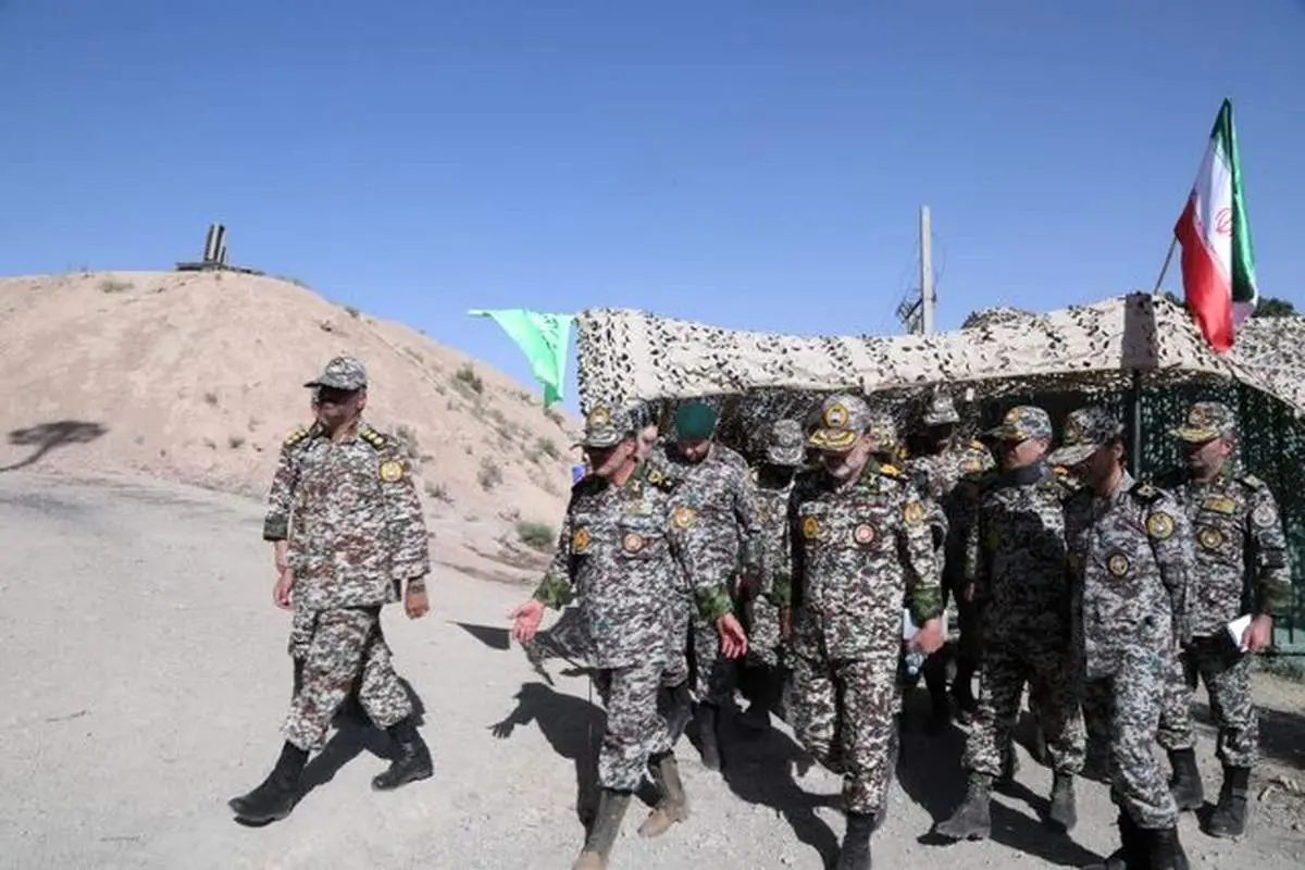 بازدید امیر سرتیپ صباحی فرد از مواضع پدافندی پایتخت
