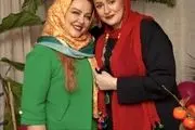 نعیمه نظام‌دوست و بهاره رهنما وقتی خیلی اضافه وزن داشتند!/ عکس
