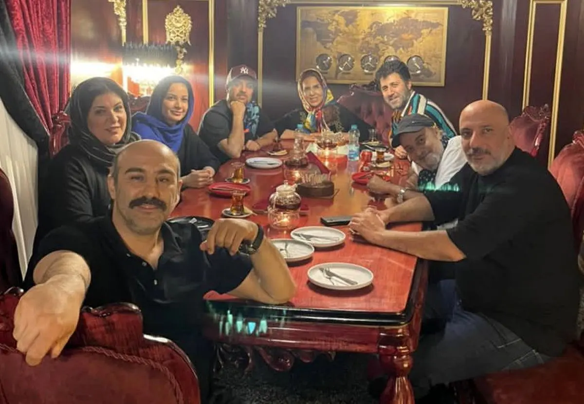 عکس پر سر و صدای بازیگران زن و مرد پایتخت در رستوران جنجال به پا کرد