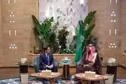 بررسی تحولات منطقه در دیدار بن‌سلمان و وزیر خارجه آمریکا