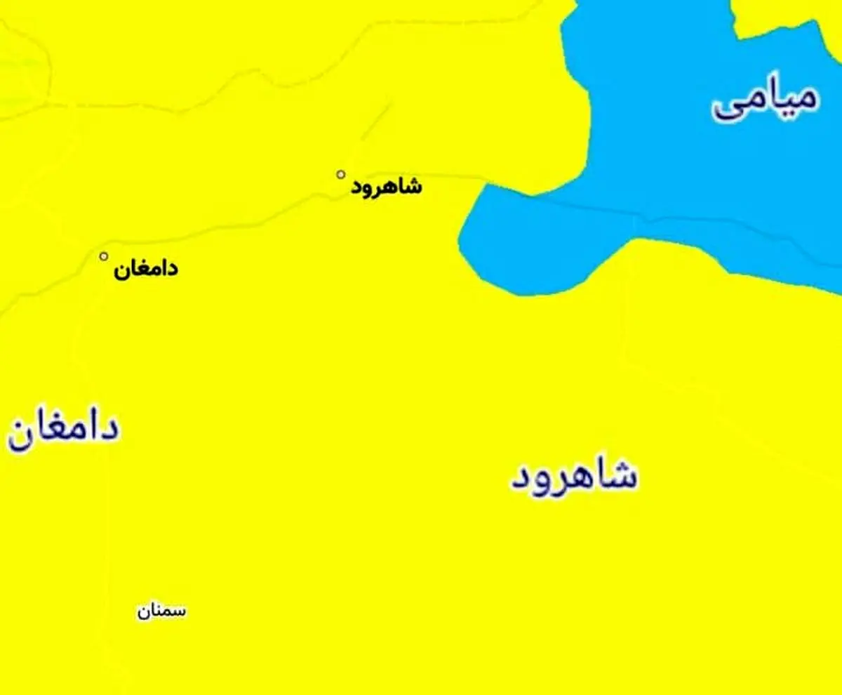 پاک ترین شهرستان استان سمنان از لحاظ کرونا تا 14 فروردین 1400