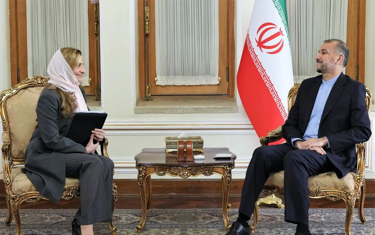 دیدار سفیر جدید ایتالیا در ایران با حسین امیرعبداللهیان