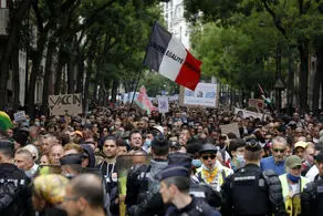 پاریس به صحنه اعتراضات گسترده مردمی تبدیل شد!+جزییات