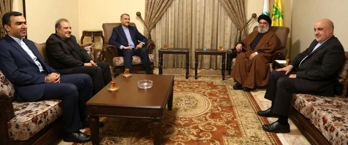 جزئیات دیدار امیرعبداللهیان با دبیرکل حزب‌الله لبنان