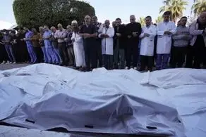 شهادت یک عروس و داماد در غزه