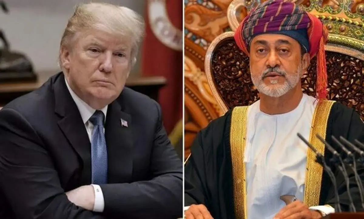 ترامپ و سلطان عمان درباره مذاکرات ایران و آمریکا گفت‌وگو کردند 