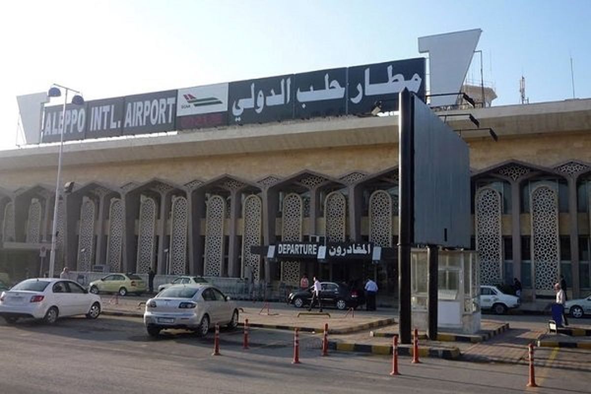  شنیده شدن صدای چندین انفجار در اطراف فرودگاه حلب 