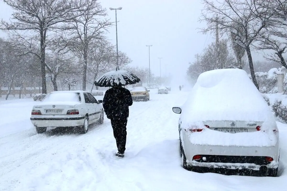 بارش باران و برف در تهران از امروز تا دوشنبه