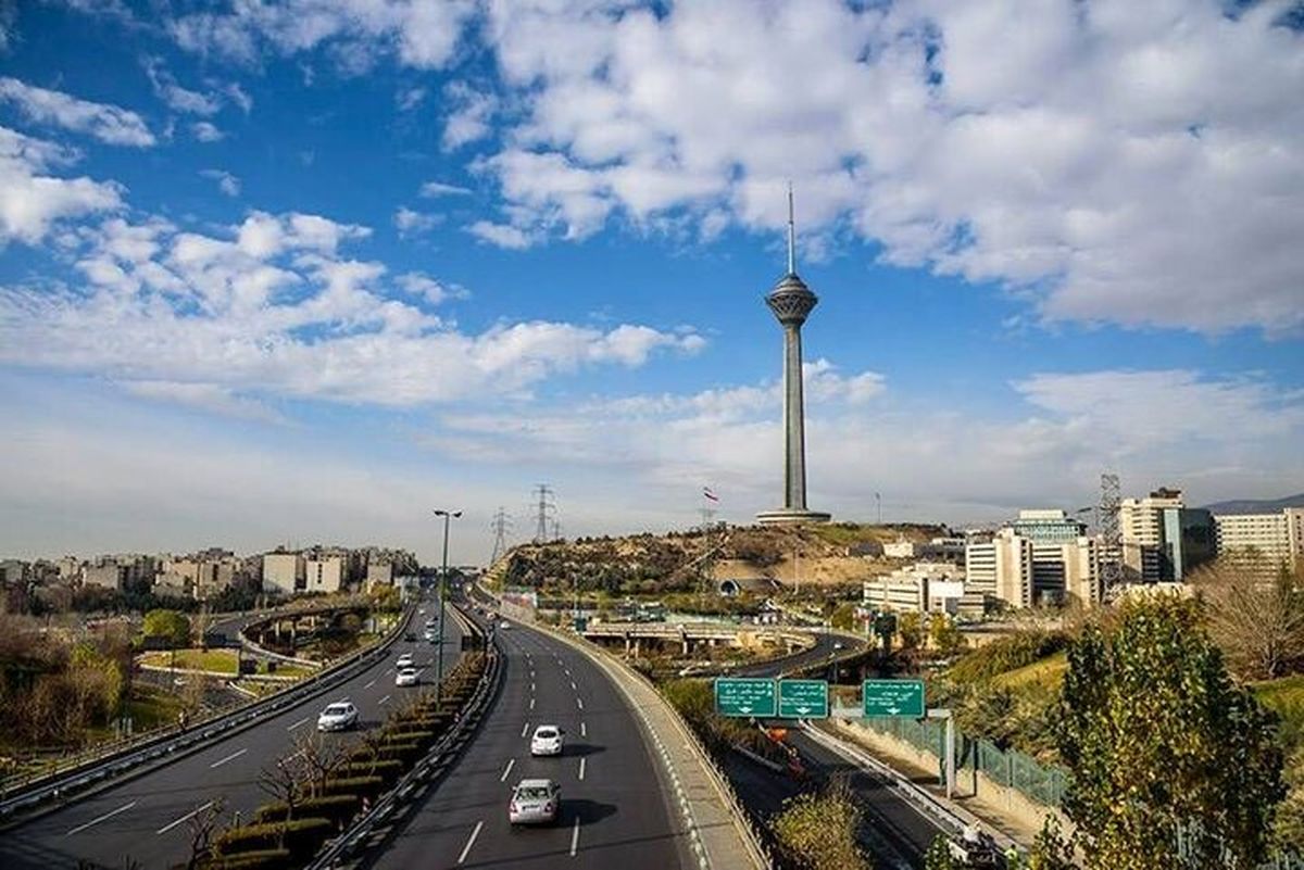 دمای هوای تهران افزایش می‌یابد
