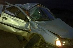 تصادف مرگبار ۲ خودرو کاروان عروسی