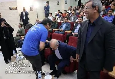 ماچ و بغل تاج و خداداد را ببینید/ تصاویر