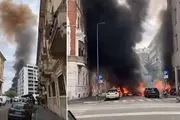 وقوع انفجار مهیب در میلان+جزییات