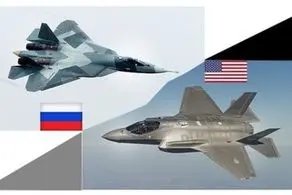تقابل وحشتناک جنگنده‌های آمریکایی و روسی در آسمان سوریه