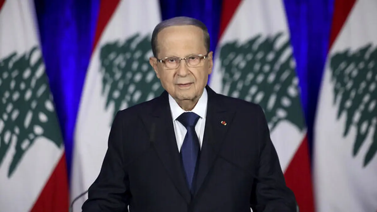 دست رد رئیس جمهور لبنان بر سینه اسرائیل