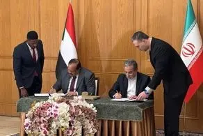 امضای ۲ یادداشت تفاهم بین وزیران خارجه ایران و سودان