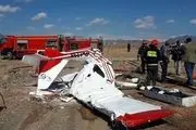 سقوط یک هواپیما در شیراز+عکس