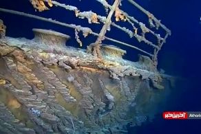 گردنبد معروف "تایتانیک" بعد 11 سال از زیر آب پیدا شد/ عکس
