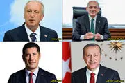 نامزدهای انتخابات ریاست جمهوری ترکیه مشخص شدند + اسامی