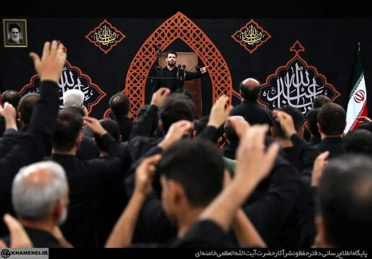 مراسم عزاداری حضرت اباعبدالله الحسین علیهالسلام در حسینیه امام خمینی برگزار شد