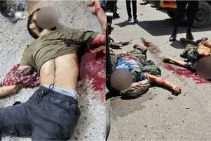 آغاز حمله تروریست‌ها به دادگستری زاهدان/ تصاویر +16