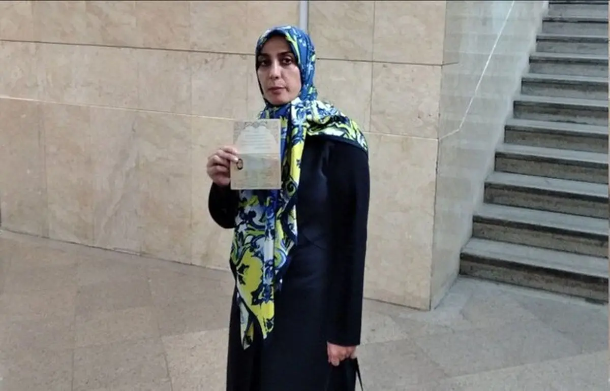 دومین کاندیدا زن در ستاد انتخابات وزارت کشور حاضر شد