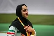 خانم ورزشکار ایرانی با نوزادش به مسابقات می‌رود +عکس