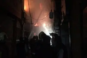آتش‌سوزی گسترده در مرکز مخوف شیمیایی اسرائیل+فیلم
