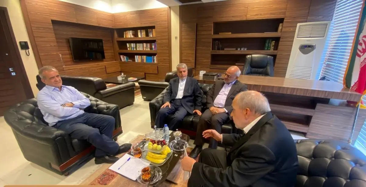 دیدار مسعود پزشکیان با دو وزیر آموزش و پرورش