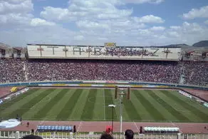 تصویر شوکه‌کننده از استادیوم تبریز