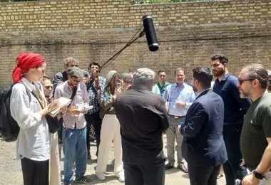 خبرنگاران خارجی در زندان اوین + عکس 